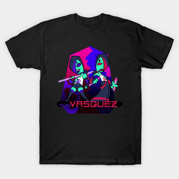 Twin Vasquez T-Shirt by RebelTaxi